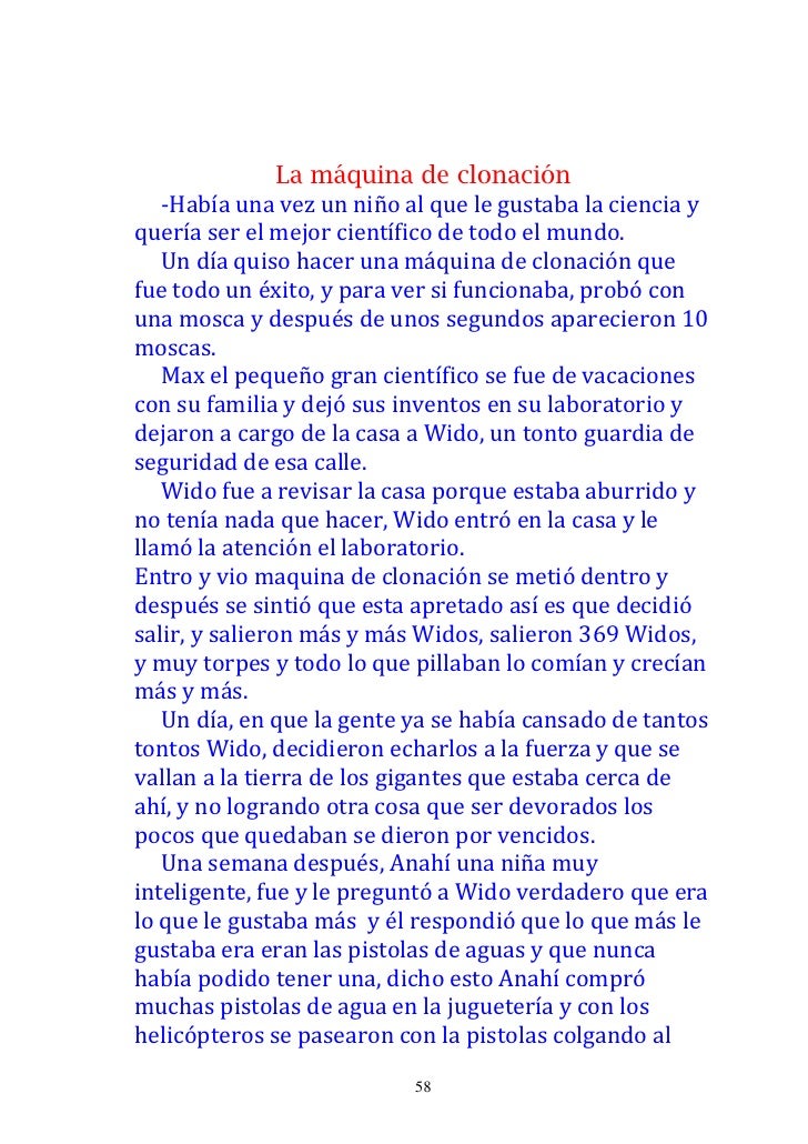 La Clonación y otros Cuentos